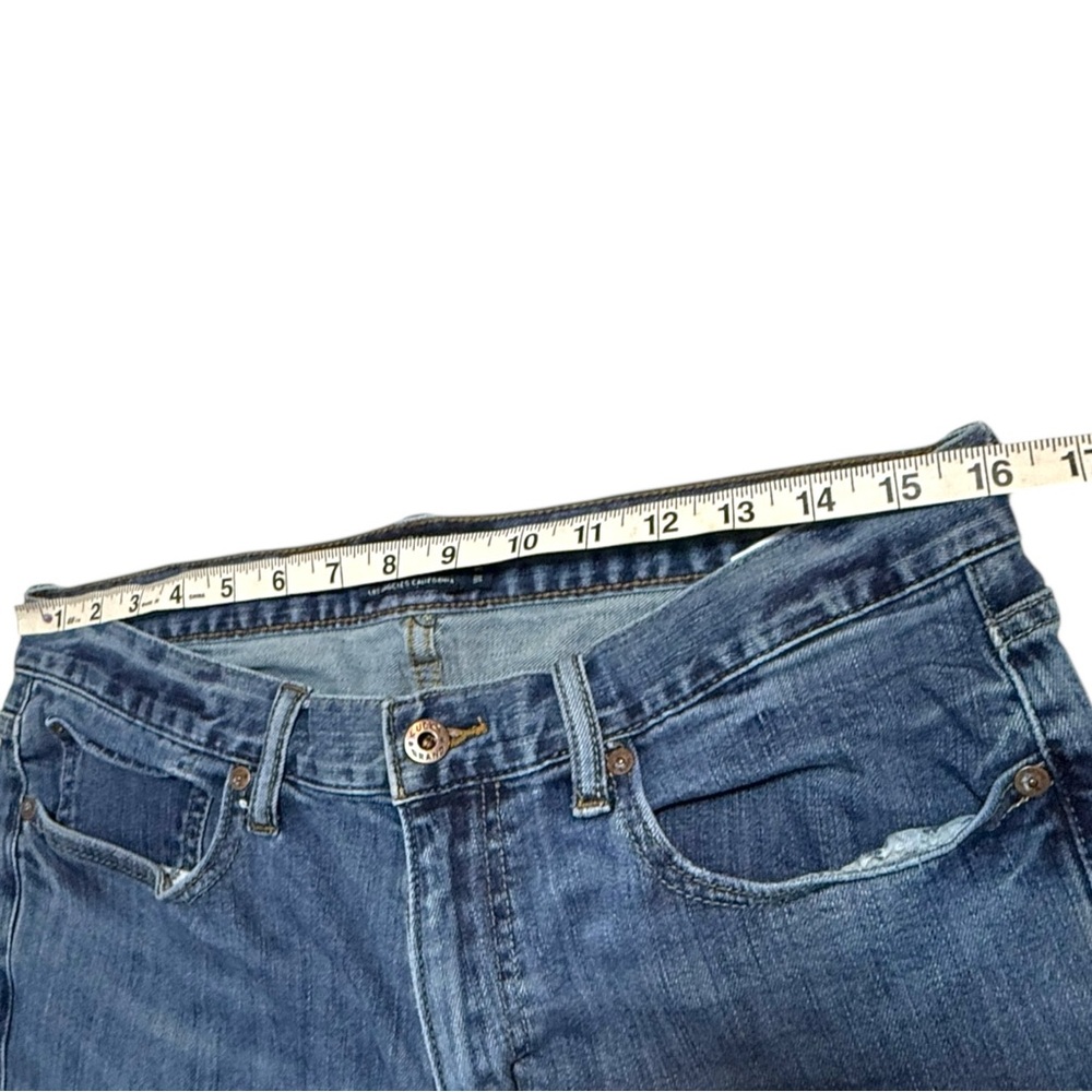 Lucky Brand Straight Leg Blue Jeans - Picture 3 of 7